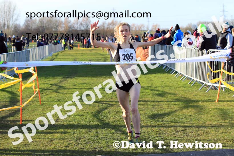 Senior womens 2022 Northern Cross Country Champs., Pontefract. Photo: David T. Hewitson/Sports for All Pics